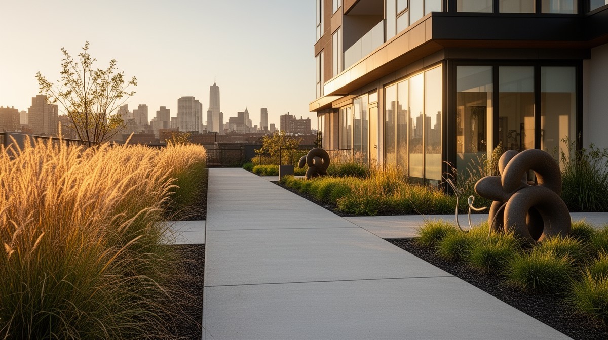 Jersey City, NJ Modern/Minimalist Garden Ideas