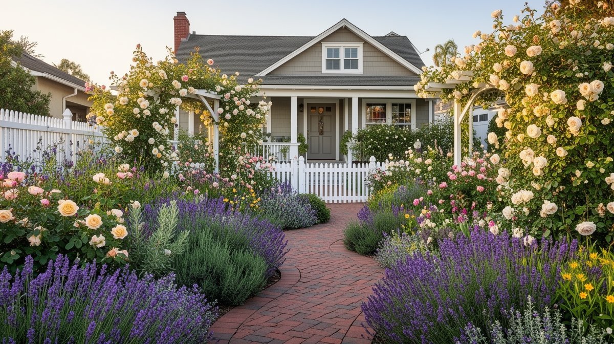 Long Beach, CA Cottage/English Garden Ideas