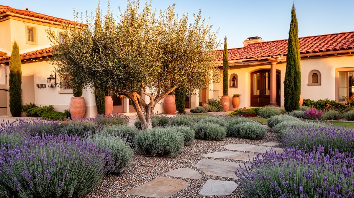 Long Beach, CA Mediterranean Garden Ideas