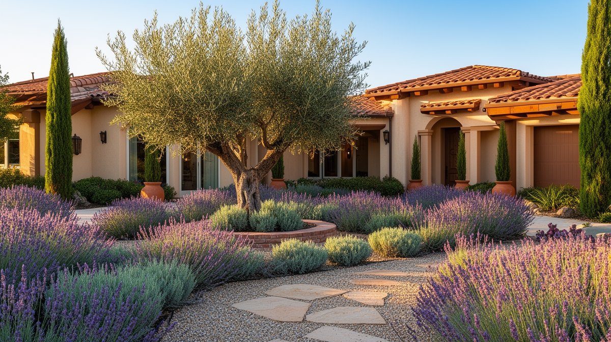 Rancho Cucamonga, CA Mediterranean Garden Ideas