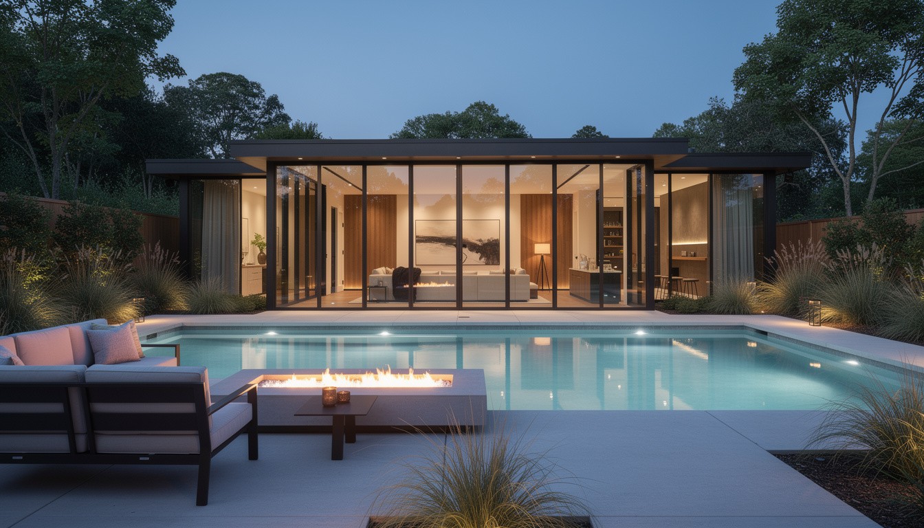 Modern/Minimalist backyard design in Atlanta, GA