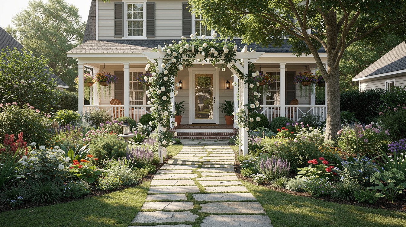 The Porch Pergola Bloom — Cottage/English garden in Augusta-Richmond County