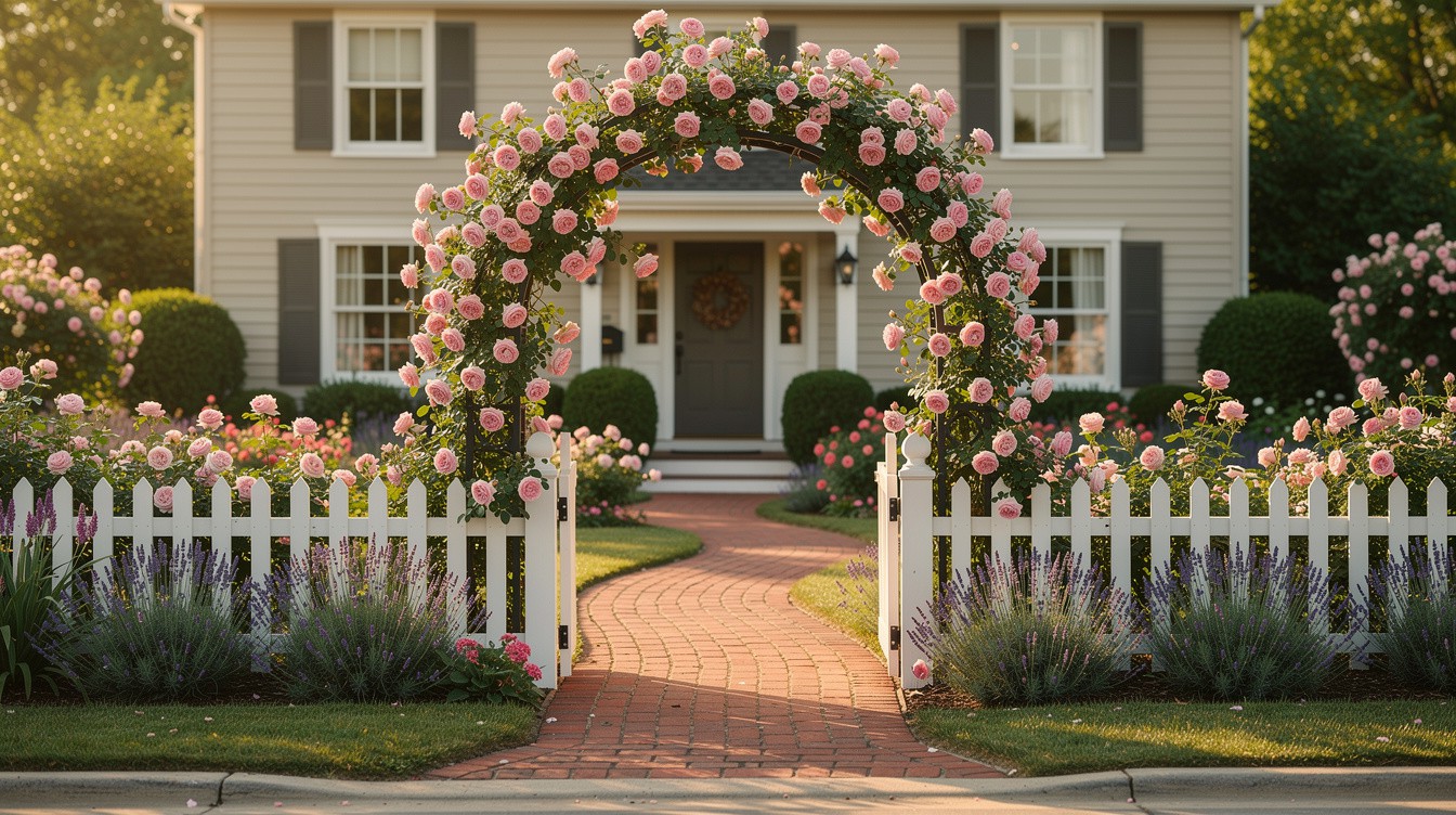 The Picket Fence Rose Walk — Cottage/English garden in Aurora