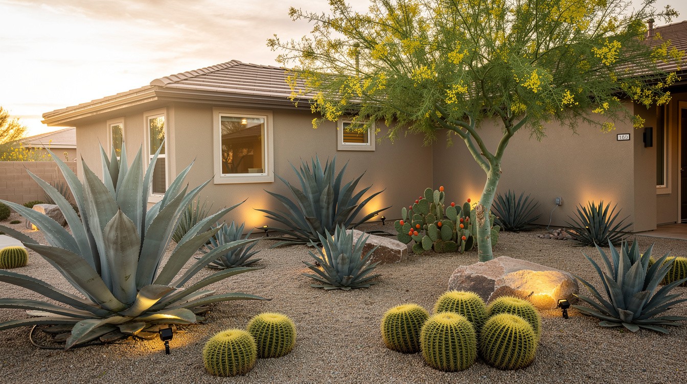 The Agave and Cactus Desert Garden — Desert/Xeriscape garden in Bakersfield