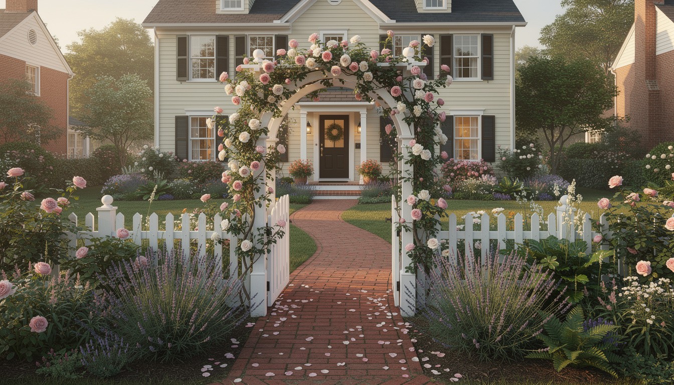 Cottage/English front yard in Baltimore, MD