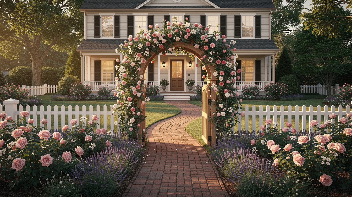 The Picket Fence Rose Walk — Cottage/English garden in Birmingham
