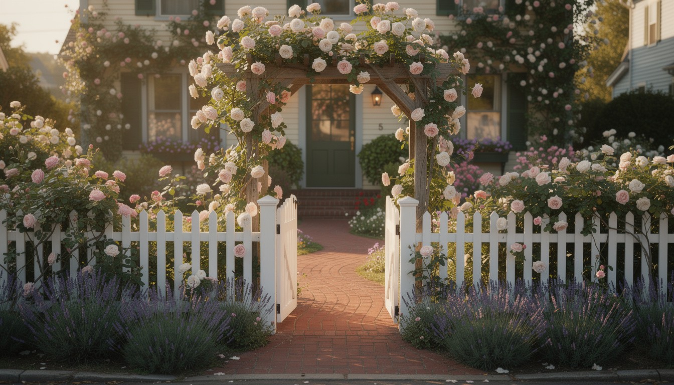 Cottage/English front yard in Boston, MA
