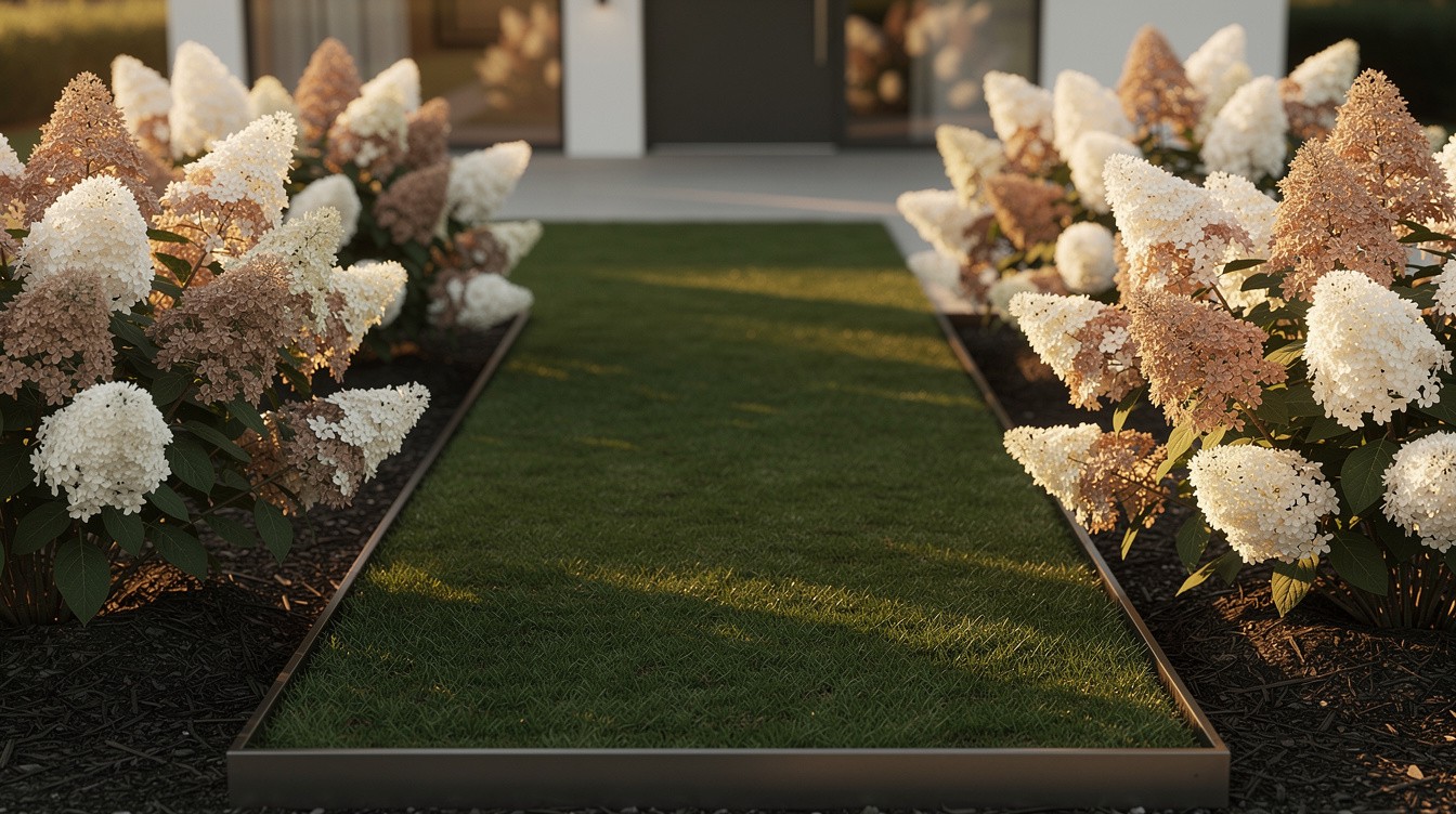 The Minimalist Hydrangea Garden — Modern/Minimalist garden in Buffalo