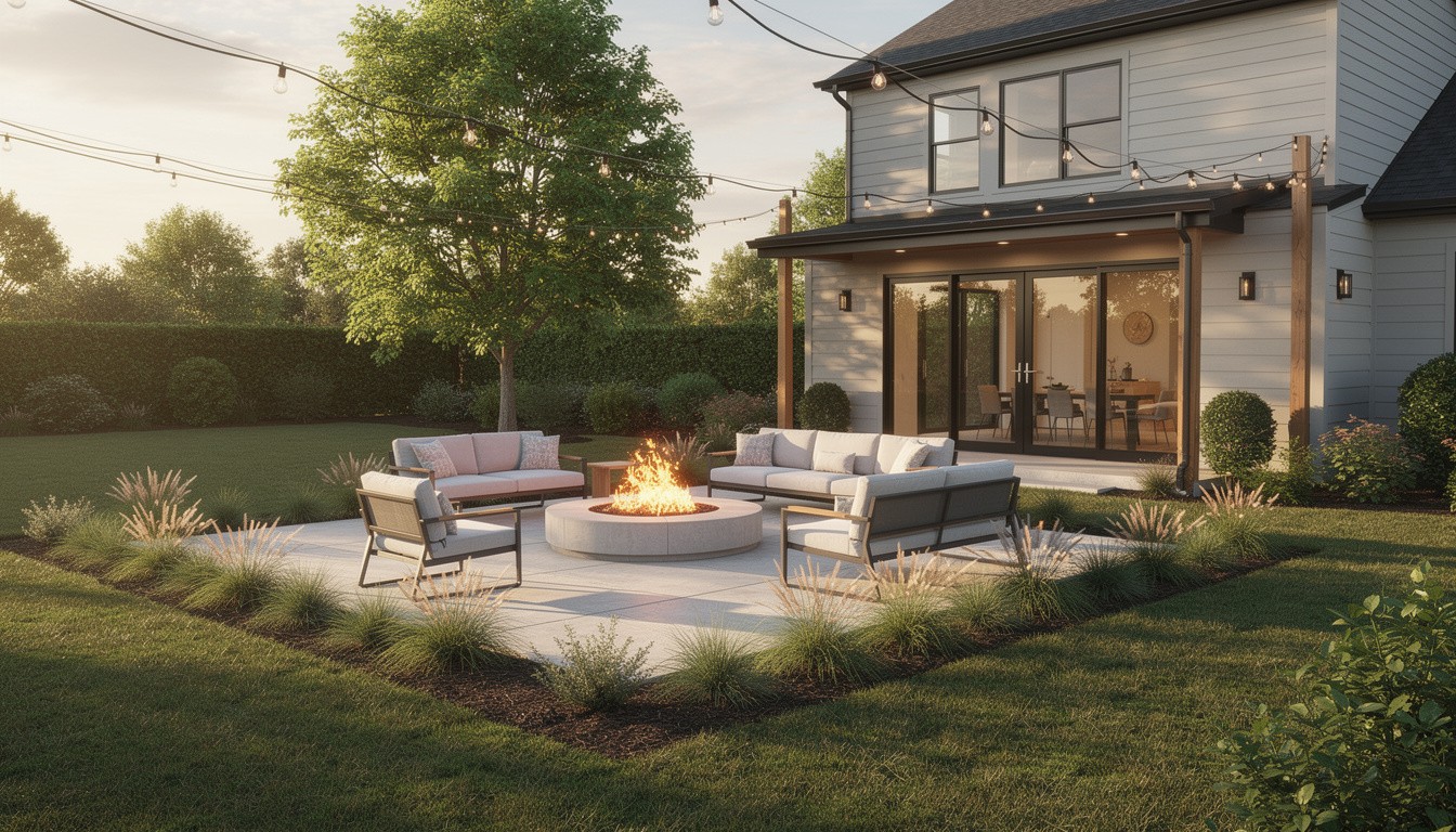 Modern/Minimalist backyard in Charlotte, NC