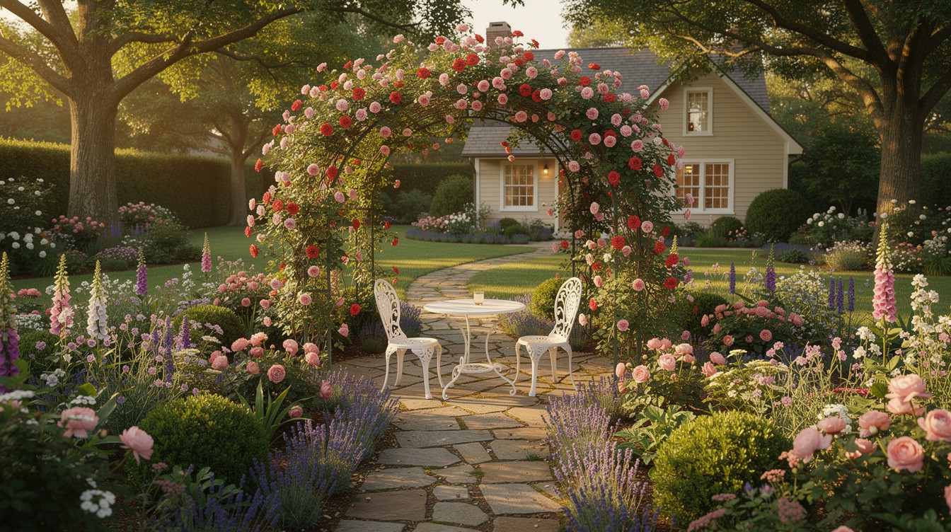 The Rose Arch Tea Garden — Cottage/English garden in Columbus