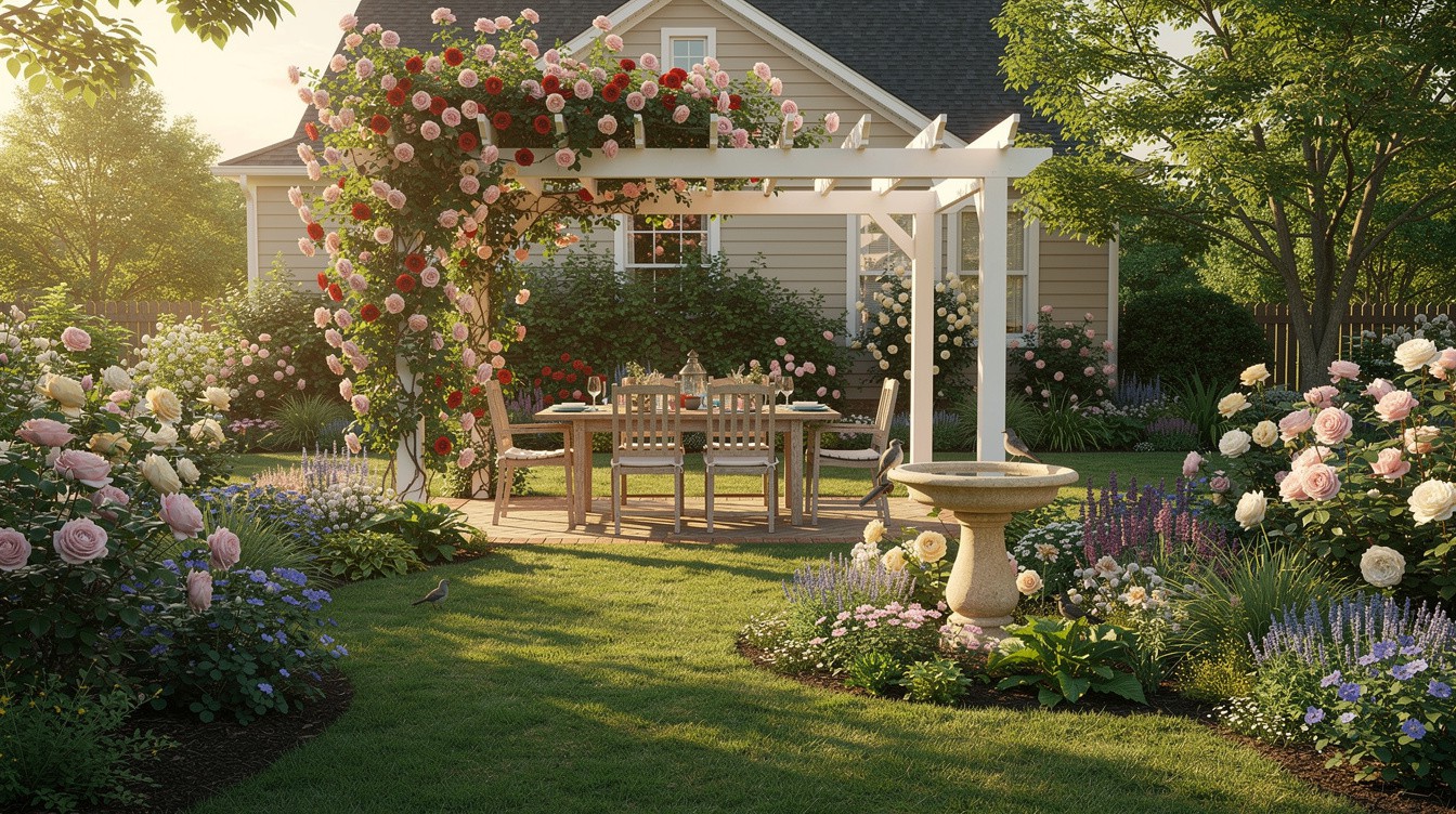 The Pergola Dining Garden — Cottage/English garden in Columbus