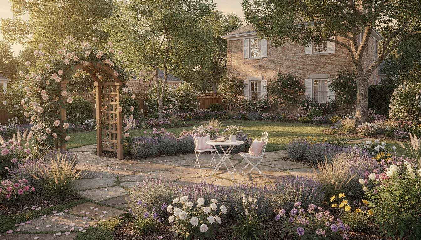 Cottage/English backyard in Dallas, TX