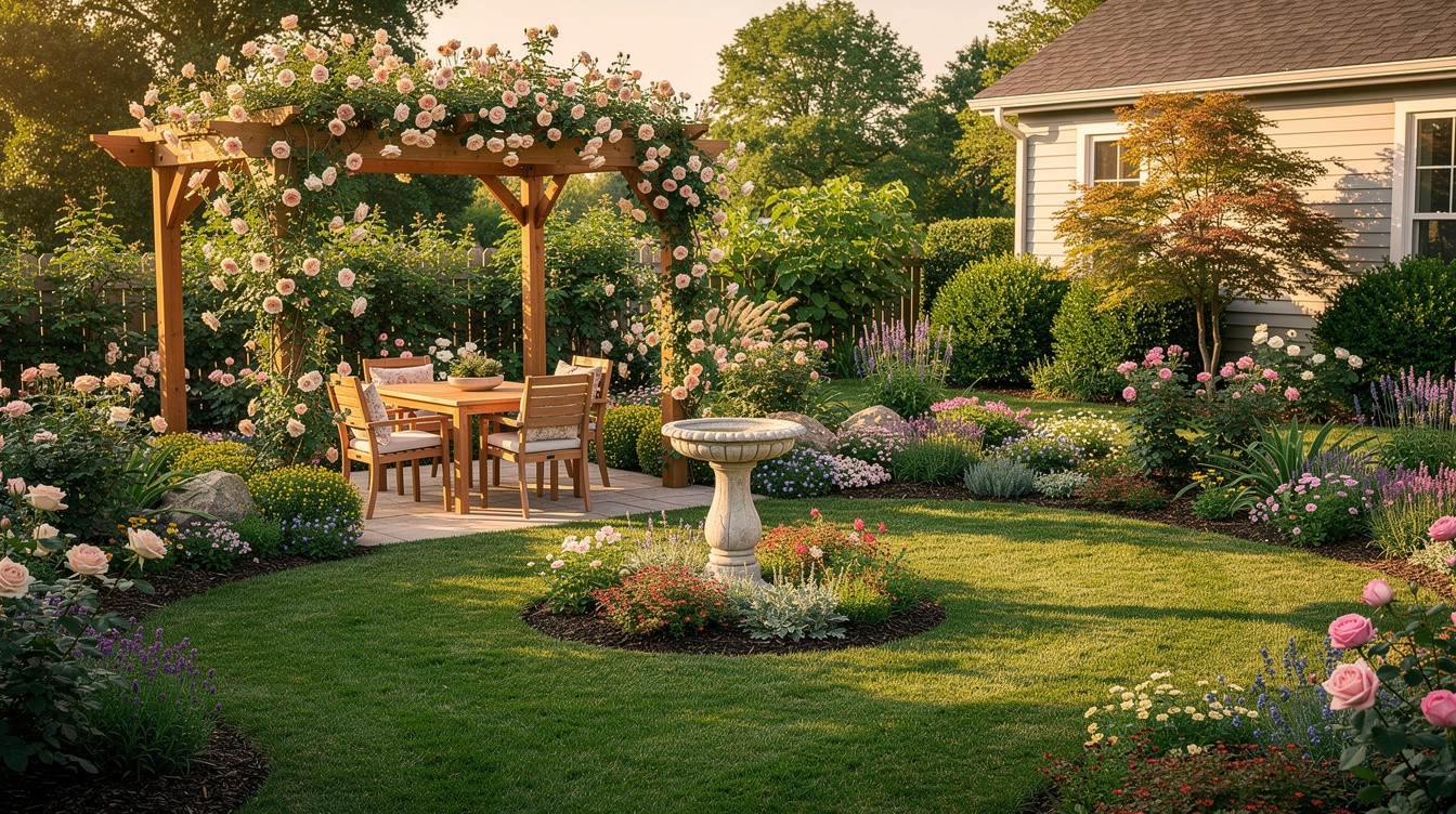 The Pergola Tea Garden — Cottage/English garden in Des Moines