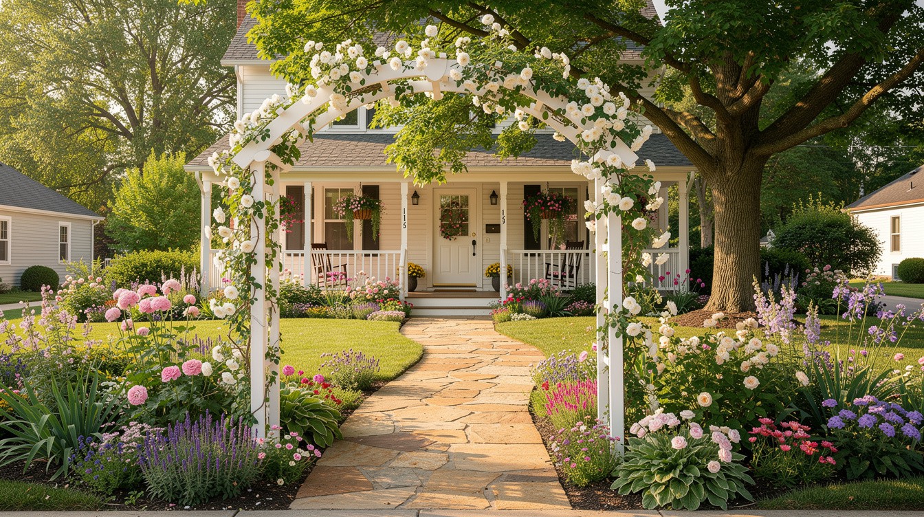 The Farmhouse Peony Border — Cottage/English garden in Des Moines
