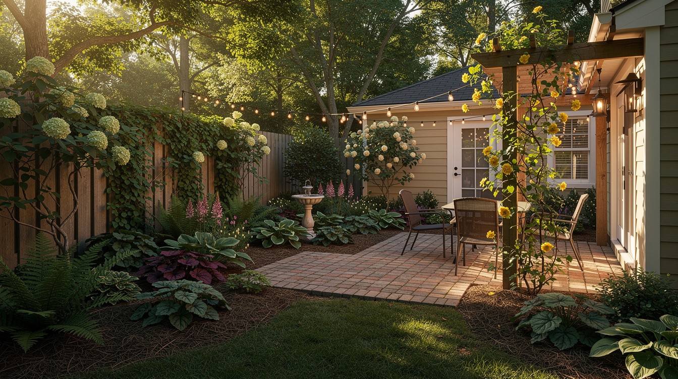 The Durham Cottage Patio Garden — Cottage/English garden in Durham