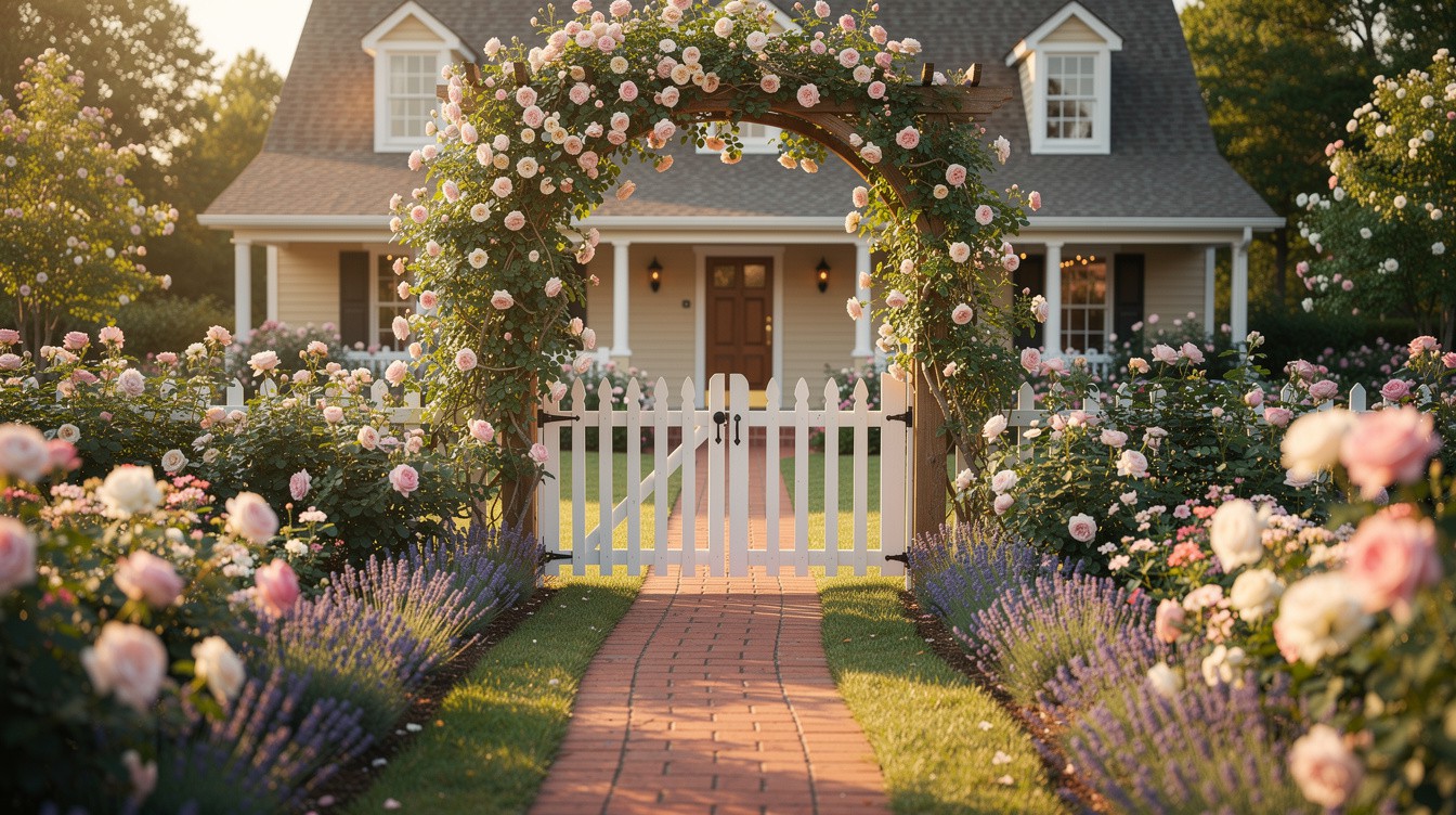 The Rose Arbor Gate — Cottage/English garden in Fayetteville