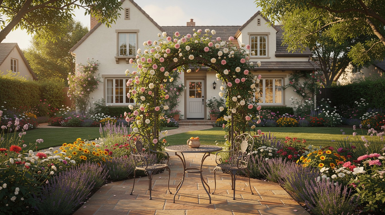 The Bistro Courtyard Garden — Cottage/English garden in Fontana