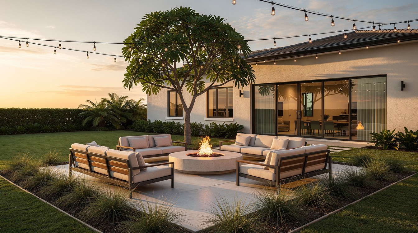The Fire Pit Lounge — Modern/Minimalist garden in Fort Lauderdale