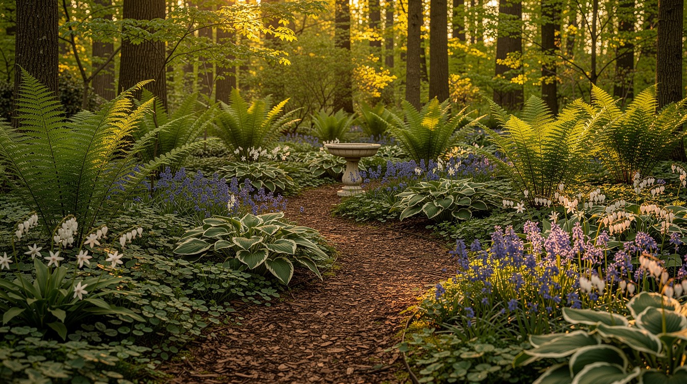 The Woodland Shade Garden — Cottage/English garden in Fort Wayne