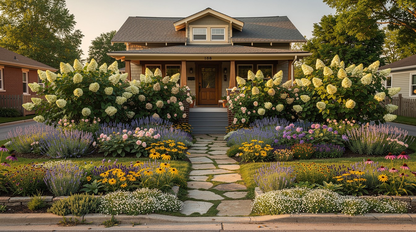 The Craftsman Cottage Border — Cottage/English garden in Fort Wayne