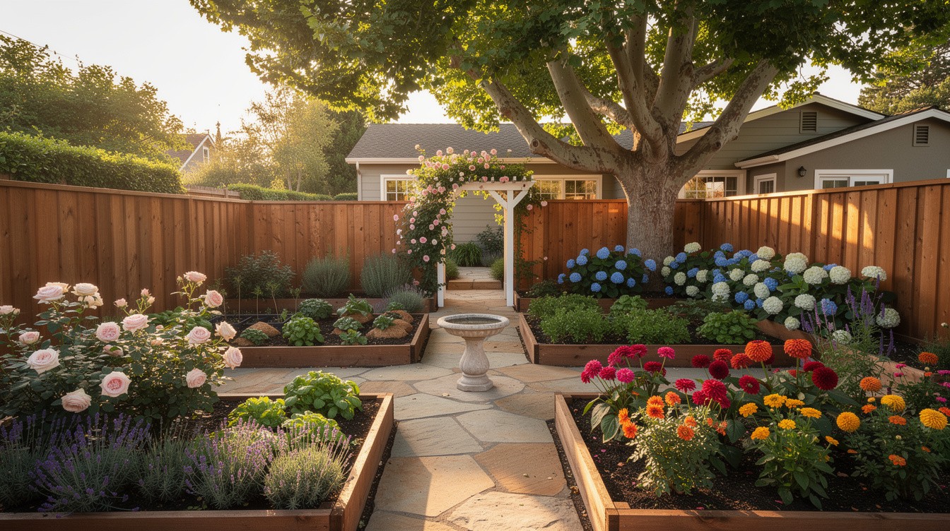 The Walled Cottage with Cutting Garden — Cottage/English garden in Fremont