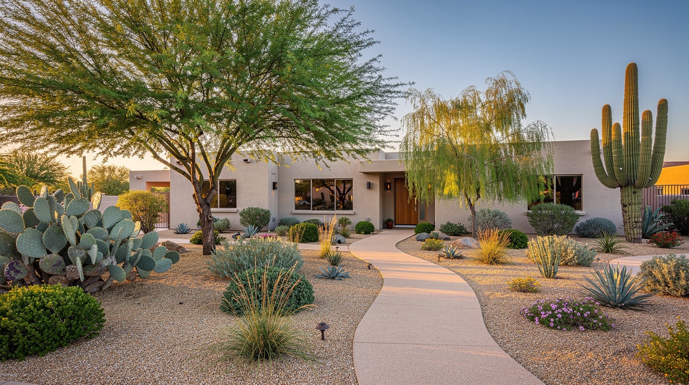 The Palo Verde and Cactus Garden — Desert/Xeriscape garden in Glendale