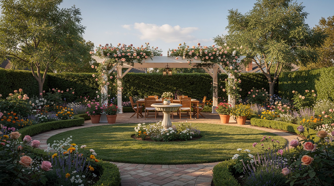 The Formal Rose Garden Room — Cottage/English garden in Glendale