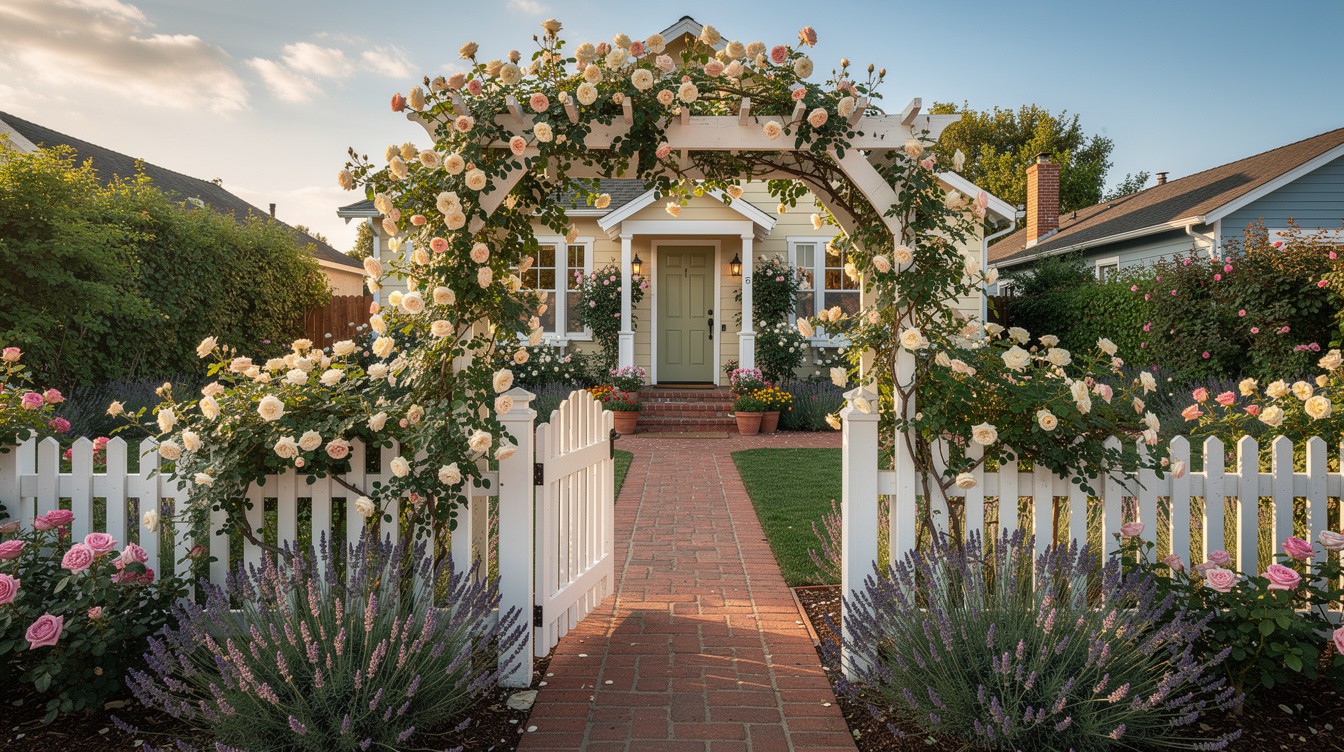 The Rose Arch Gateway — Cottage/English garden in Glendale