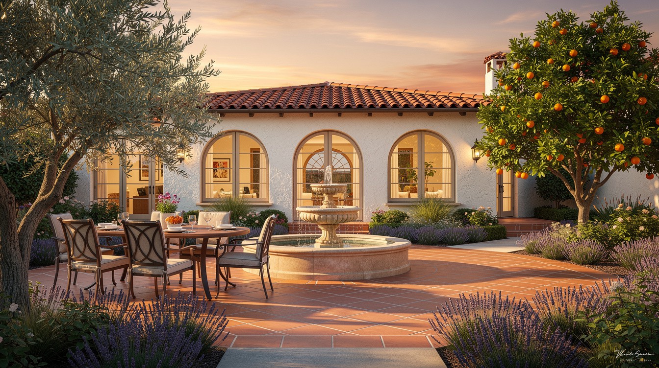 The Fountain Courtyard — Mediterranean garden in Glendale