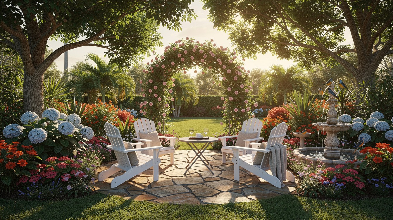 The Shaded Hydrangea Patio Garden — Cottage/English garden in Hialeah