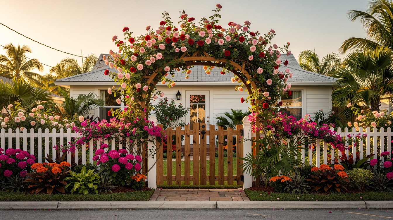 The Florida Rose and Bougainvillea Cottage — Cottage/English garden in Hialeah