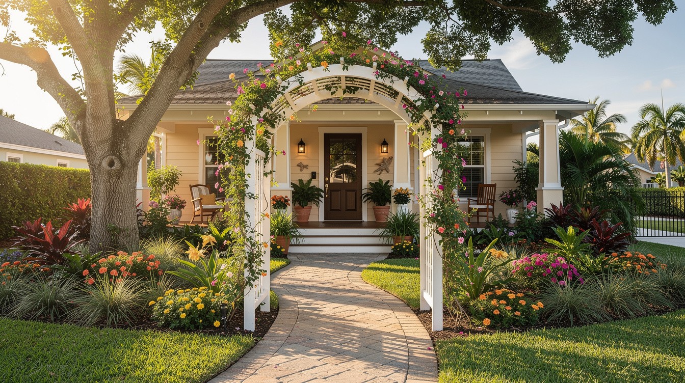 The Tropical Cottage Arch Garden — Cottage/English garden in Hialeah