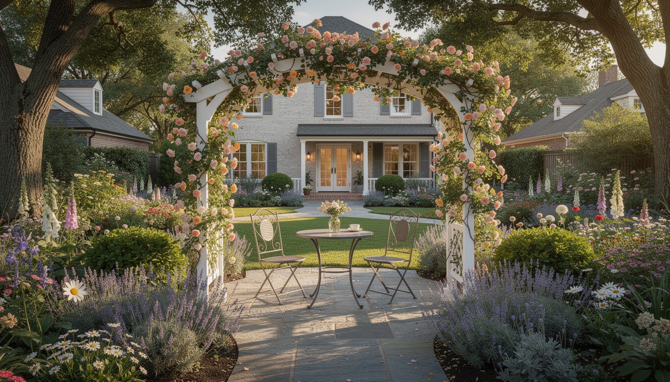 Cottage/English backyard in Houston, TX