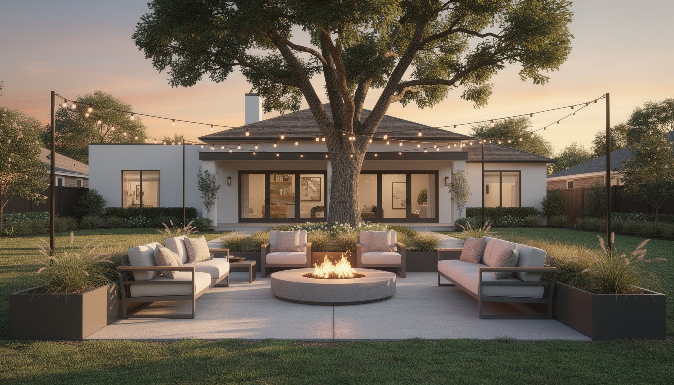 Modern/Minimalist backyard in Houston, TX