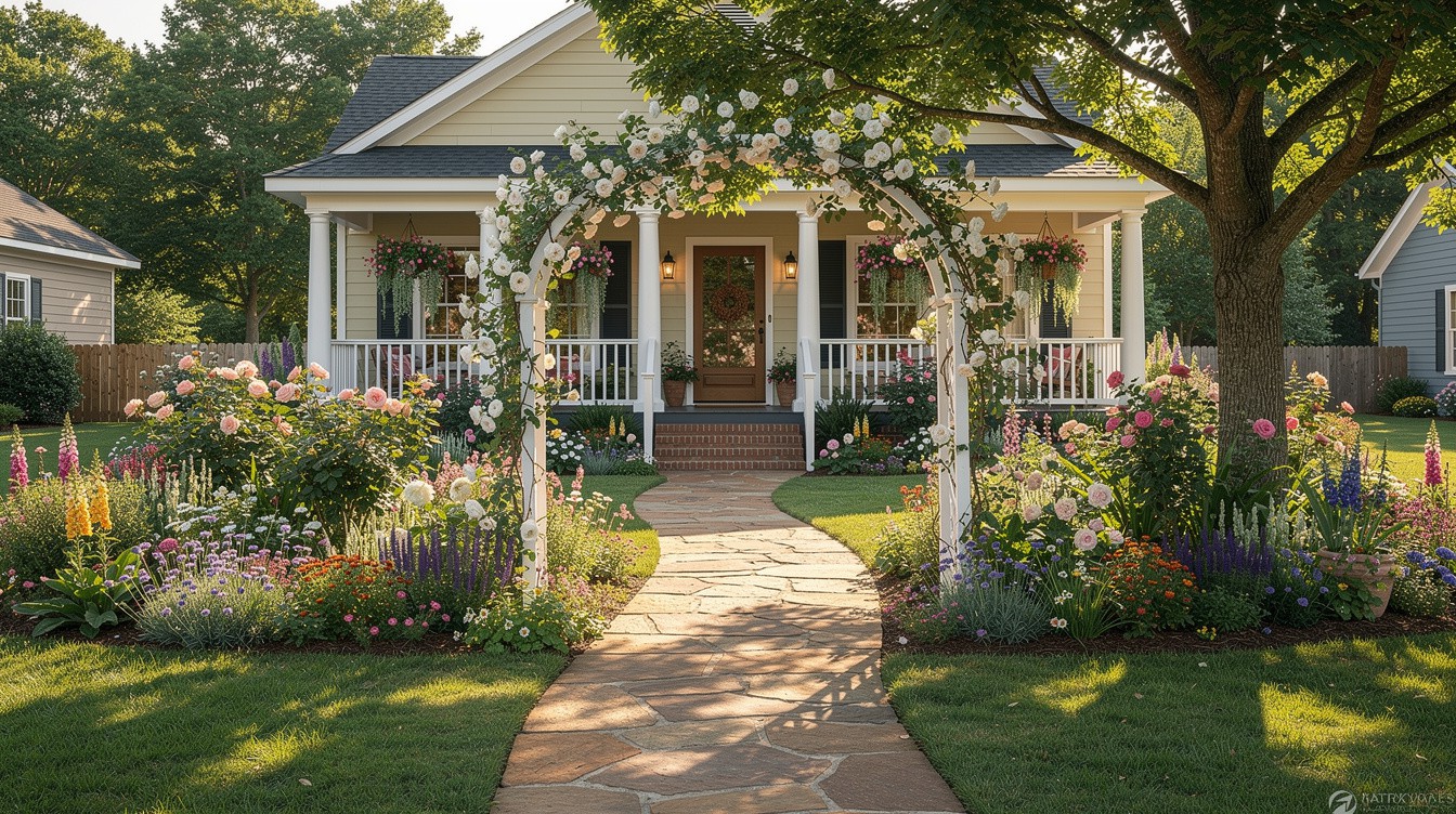 The Wraparound Porch Cutting Garden — Cottage/English garden in Huntsville