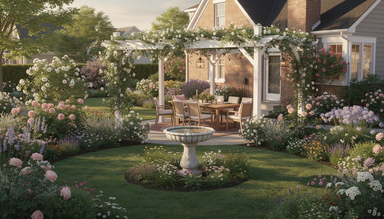 Cottage/English backyard design in Indianapolis, IN