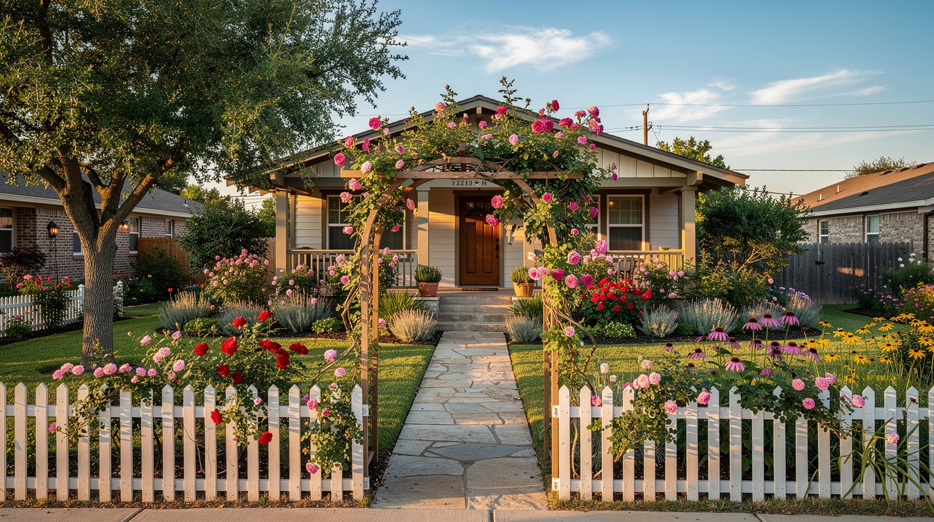 The Heritage District Rose Cottage — Cottage/English garden in Irving