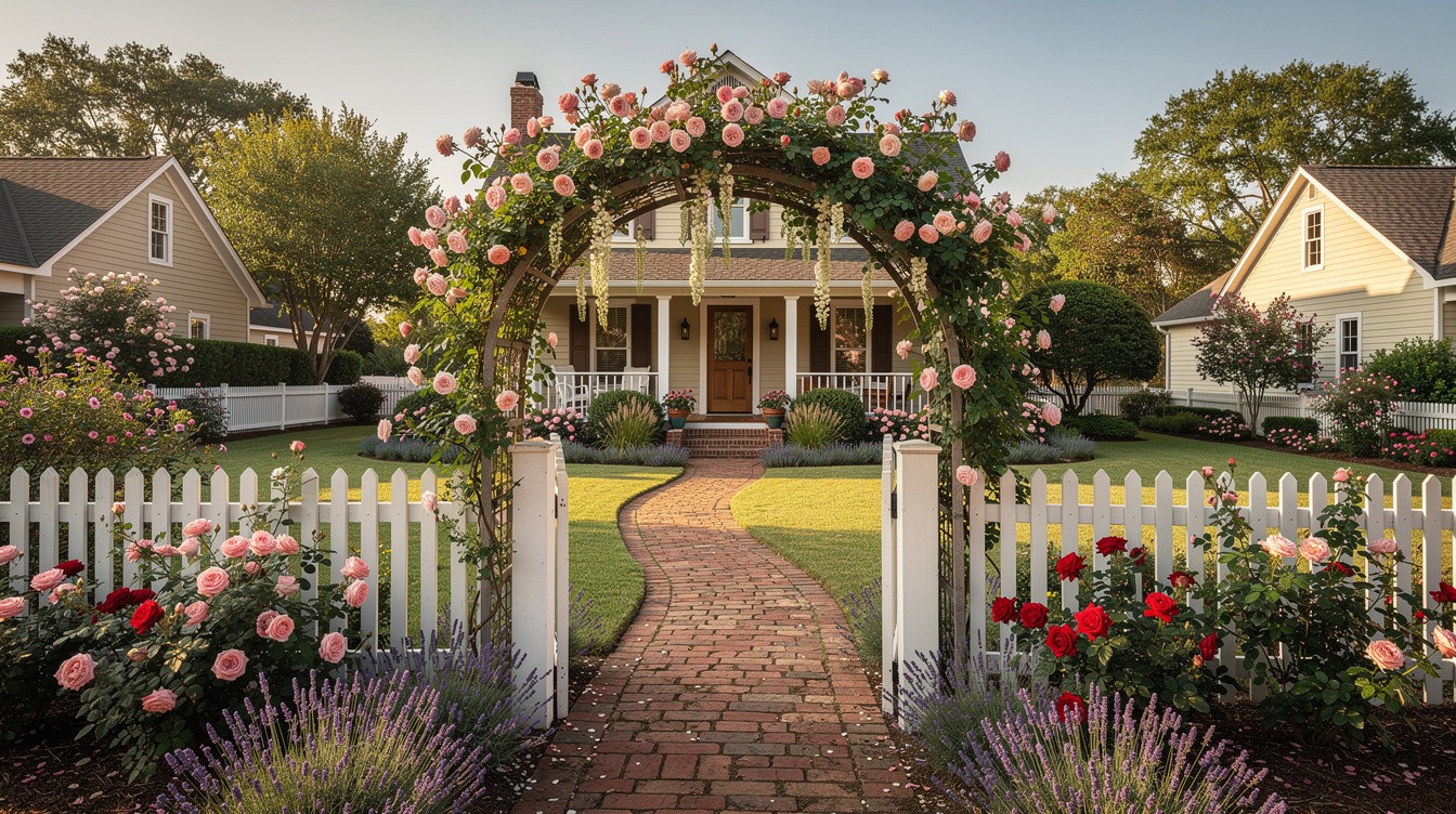 The Rose Arbor Welcome — Cottage/English garden in Jackson