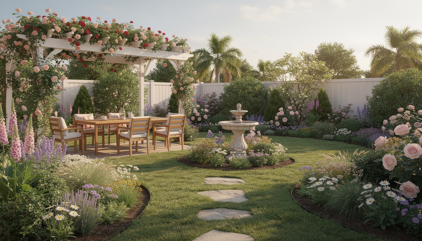 Cottage/English backyard design in Jacksonville, FL