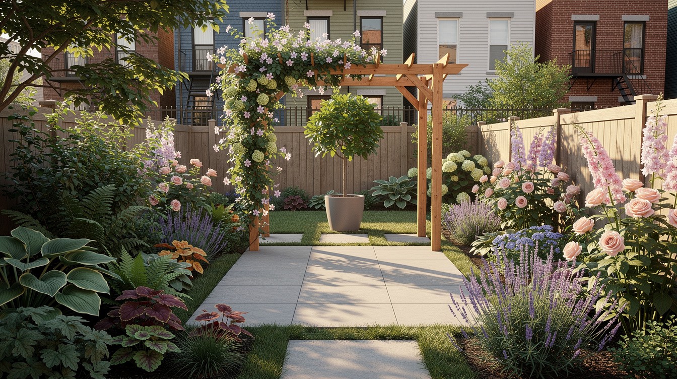 The Urban Backyard Cottage Garden — Cottage/English garden in Jersey City
