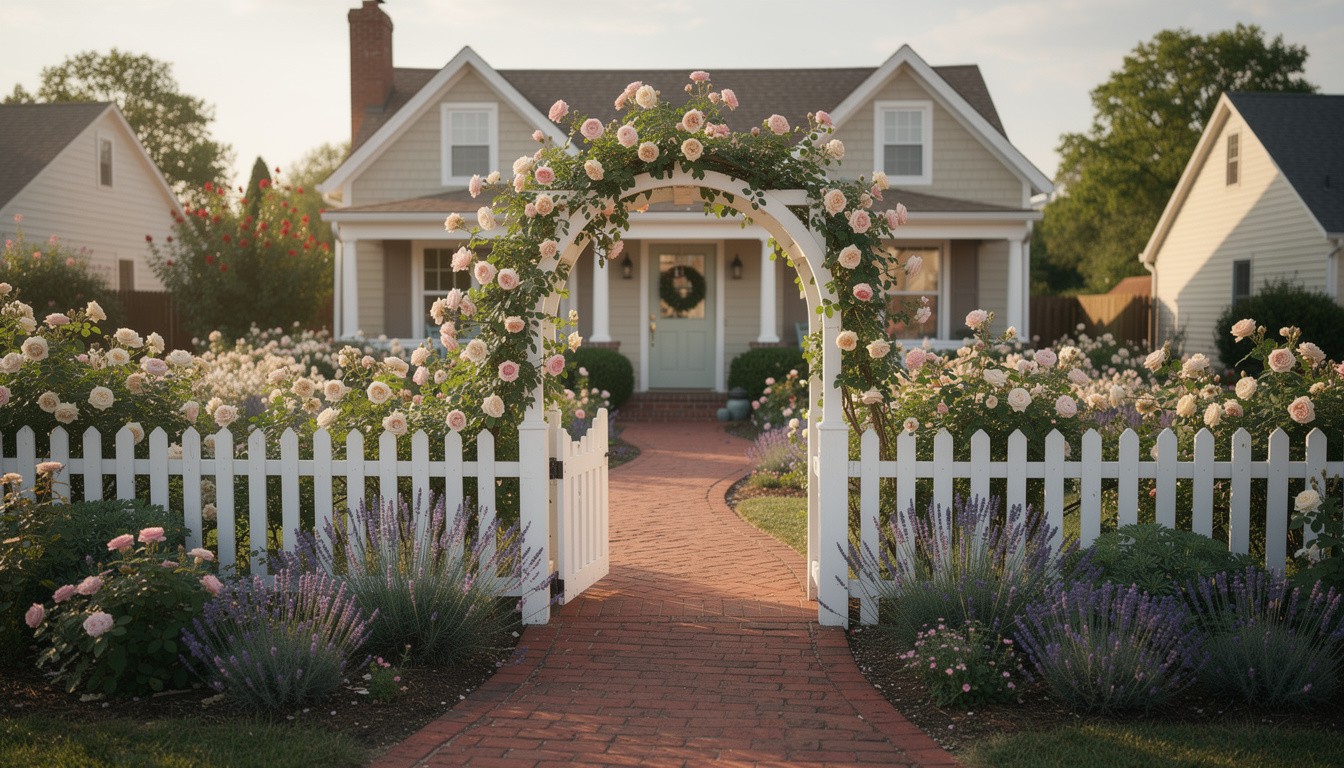 Cottage/English front yard in Kansas City, MO