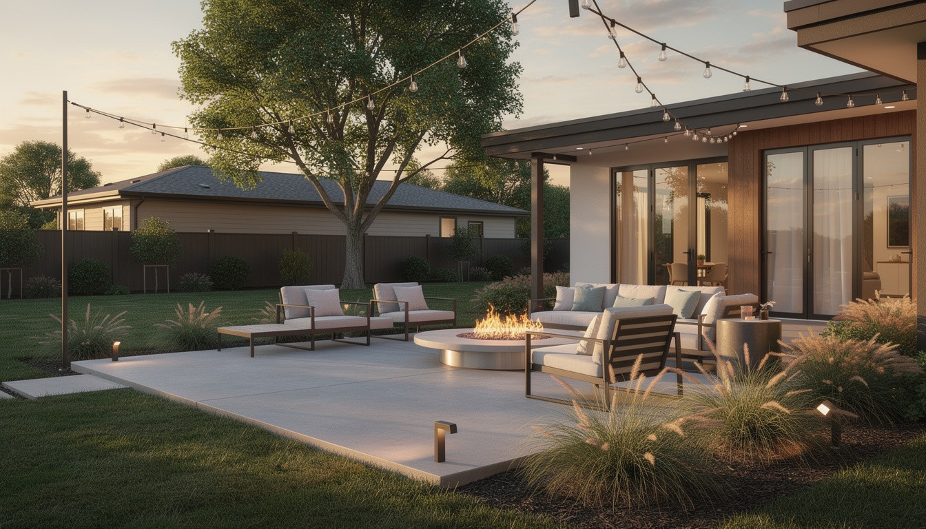 Modern/Minimalist backyard in Kansas City, MO