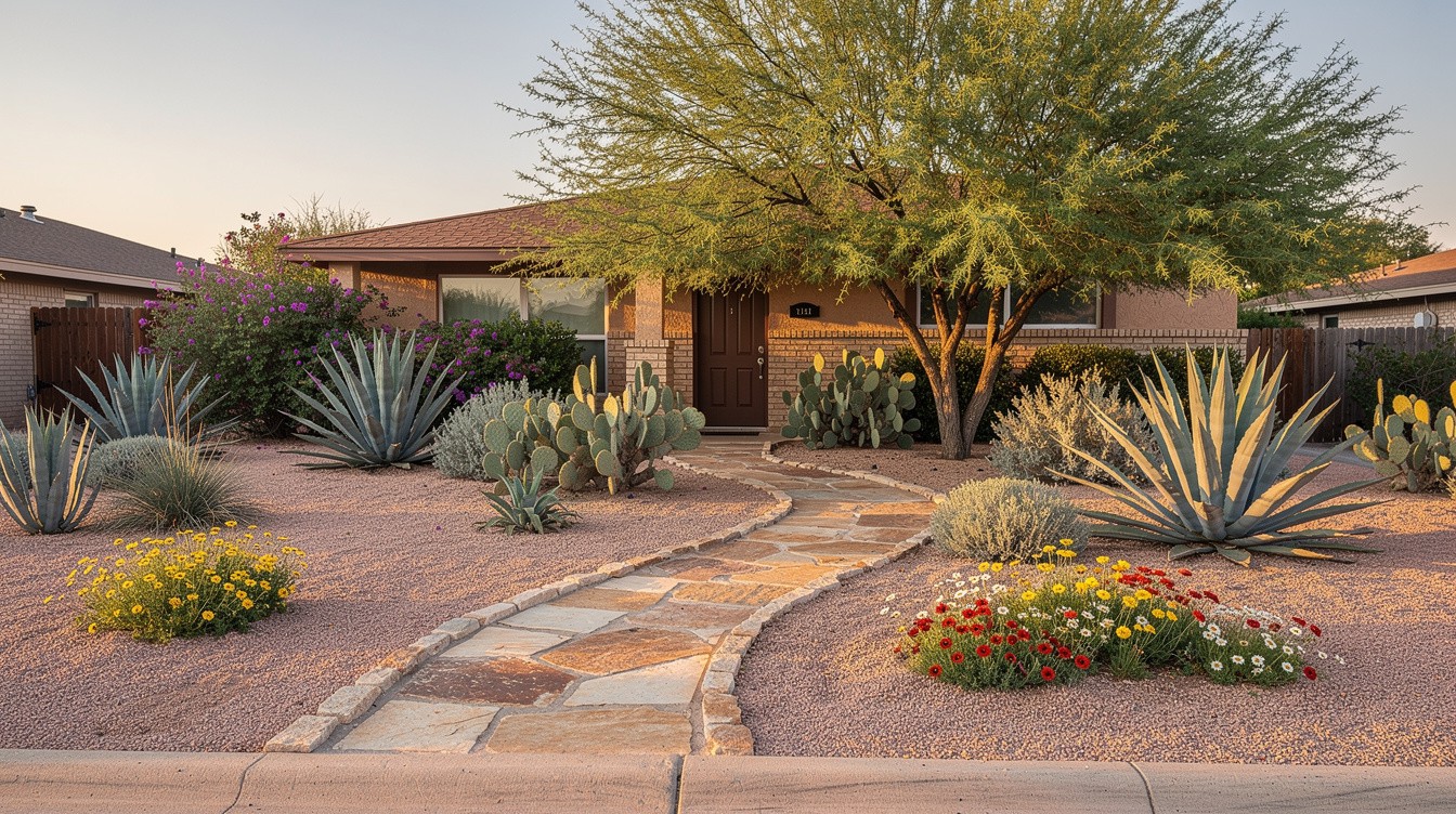 The Tamaulipan Front Yard — Desert/Xeriscape garden in Laredo