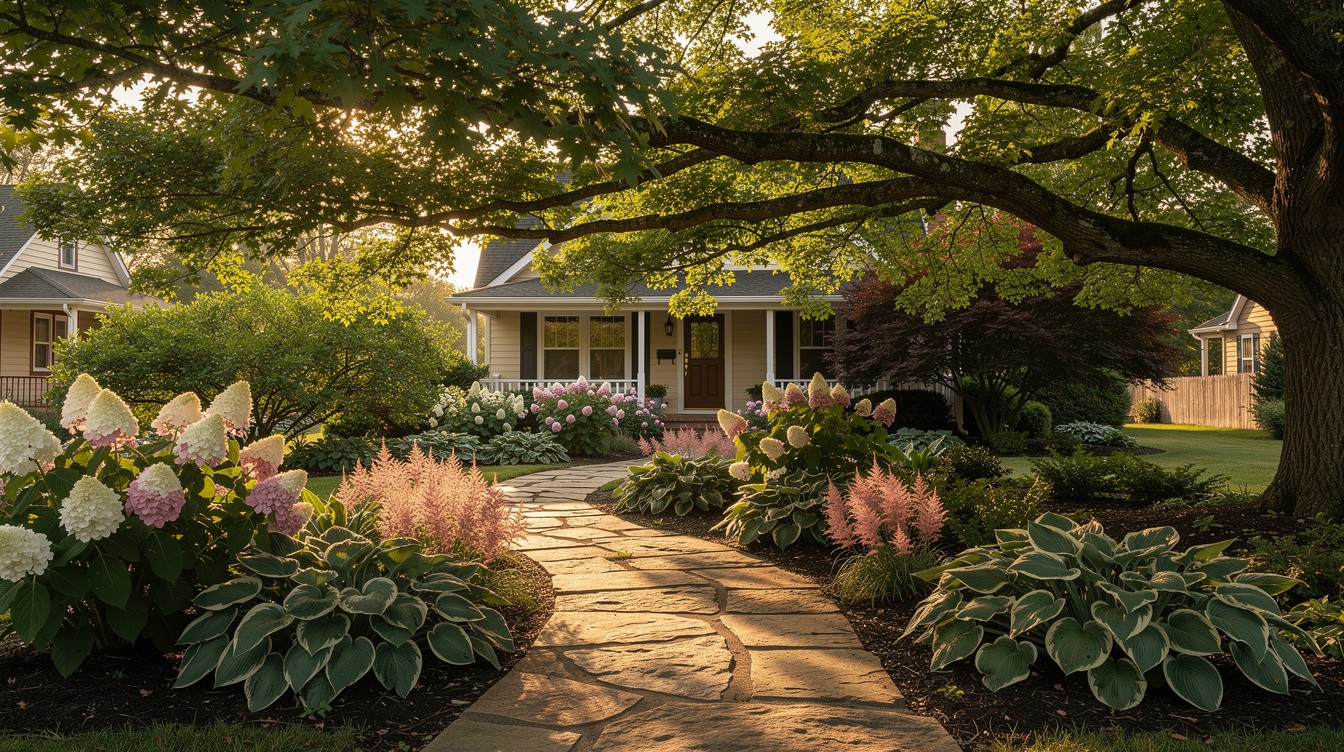 Limestone Path Cottage with Shade Perennials — Cottage/English garden in Lexington-Fayette