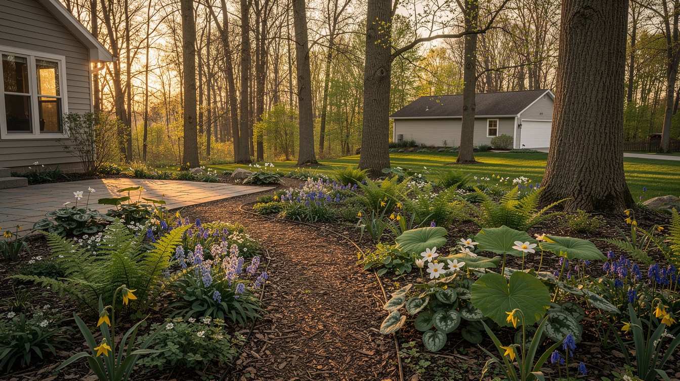 The Shaded Woodland Garden — Cottage/English garden in Lincoln