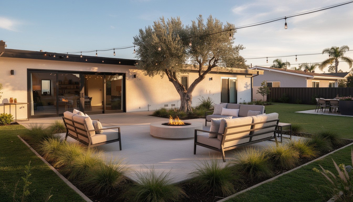 Modern/Minimalist backyard in Long Beach, CA