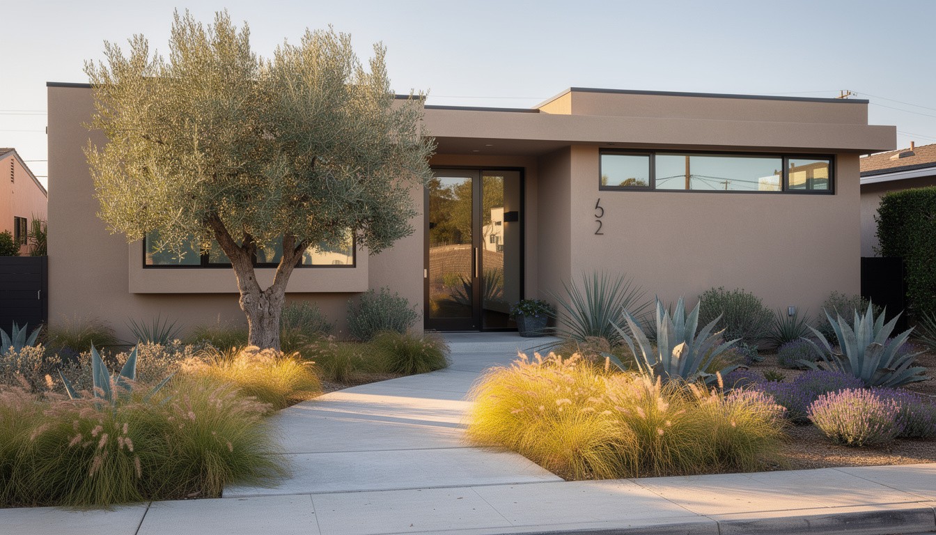 Modern/Minimalist front yard in Los Angeles, CA