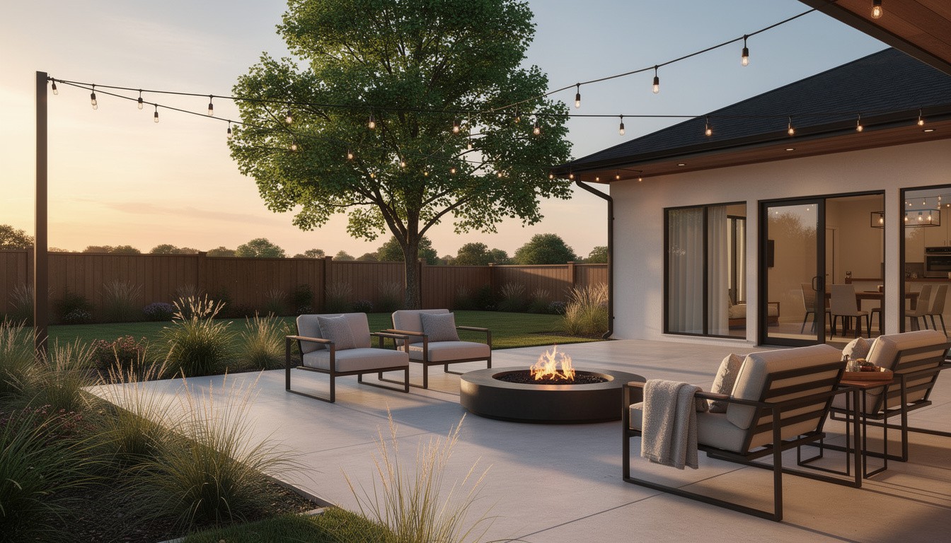 Modern/Minimalist backyard in Memphis, TN