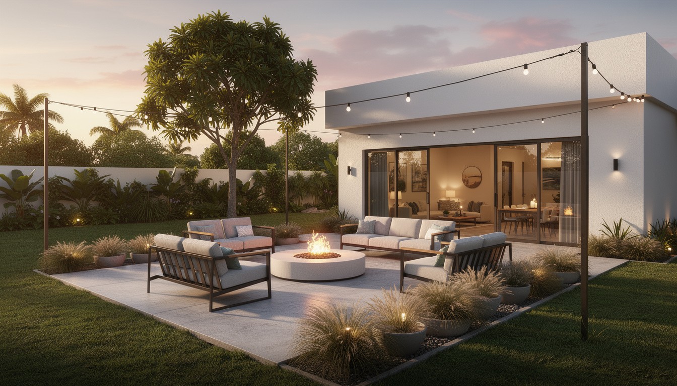 Modern/Minimalist backyard in Miami, FL