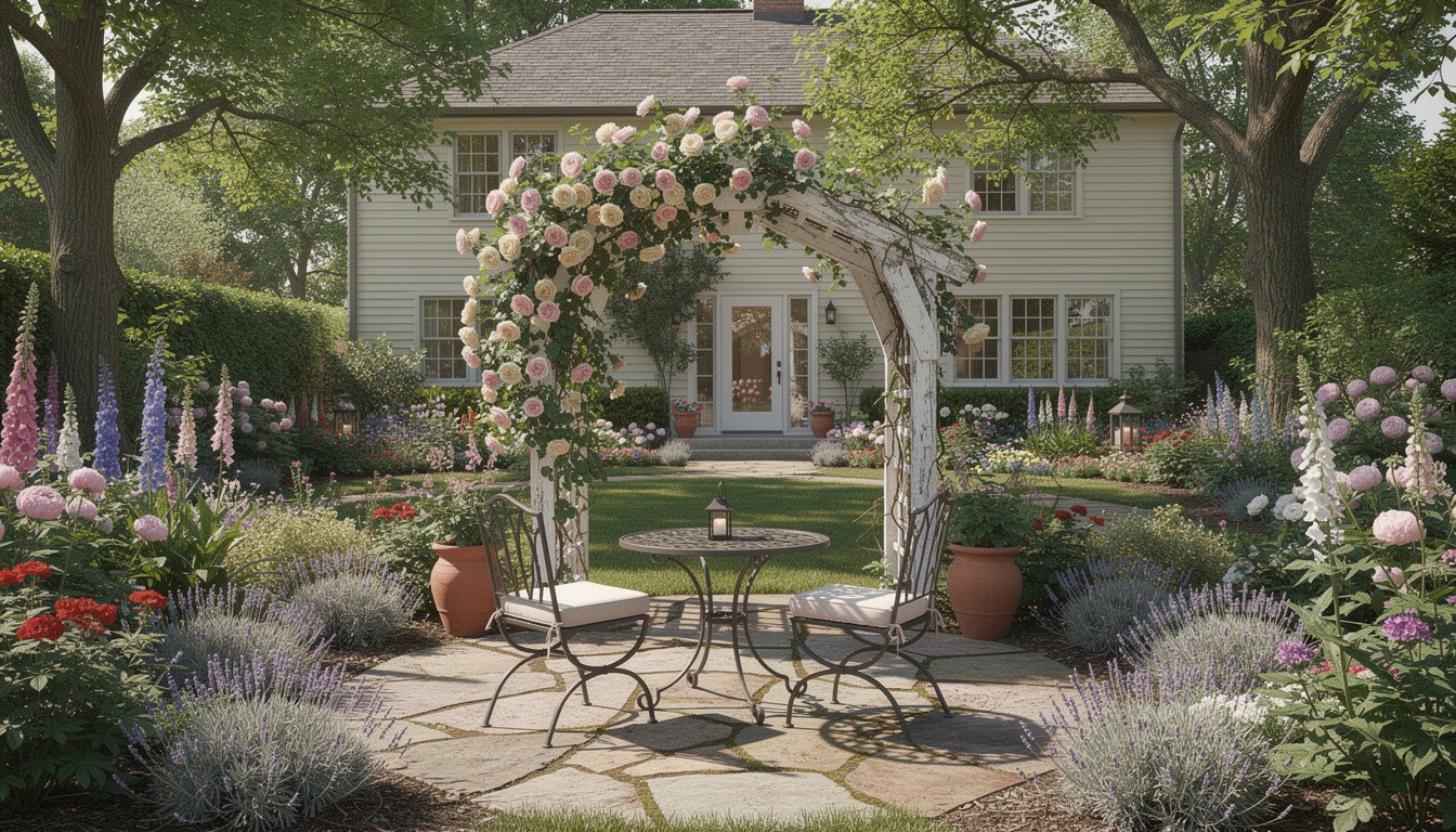 Cottage/English backyard in Milwaukee, WI